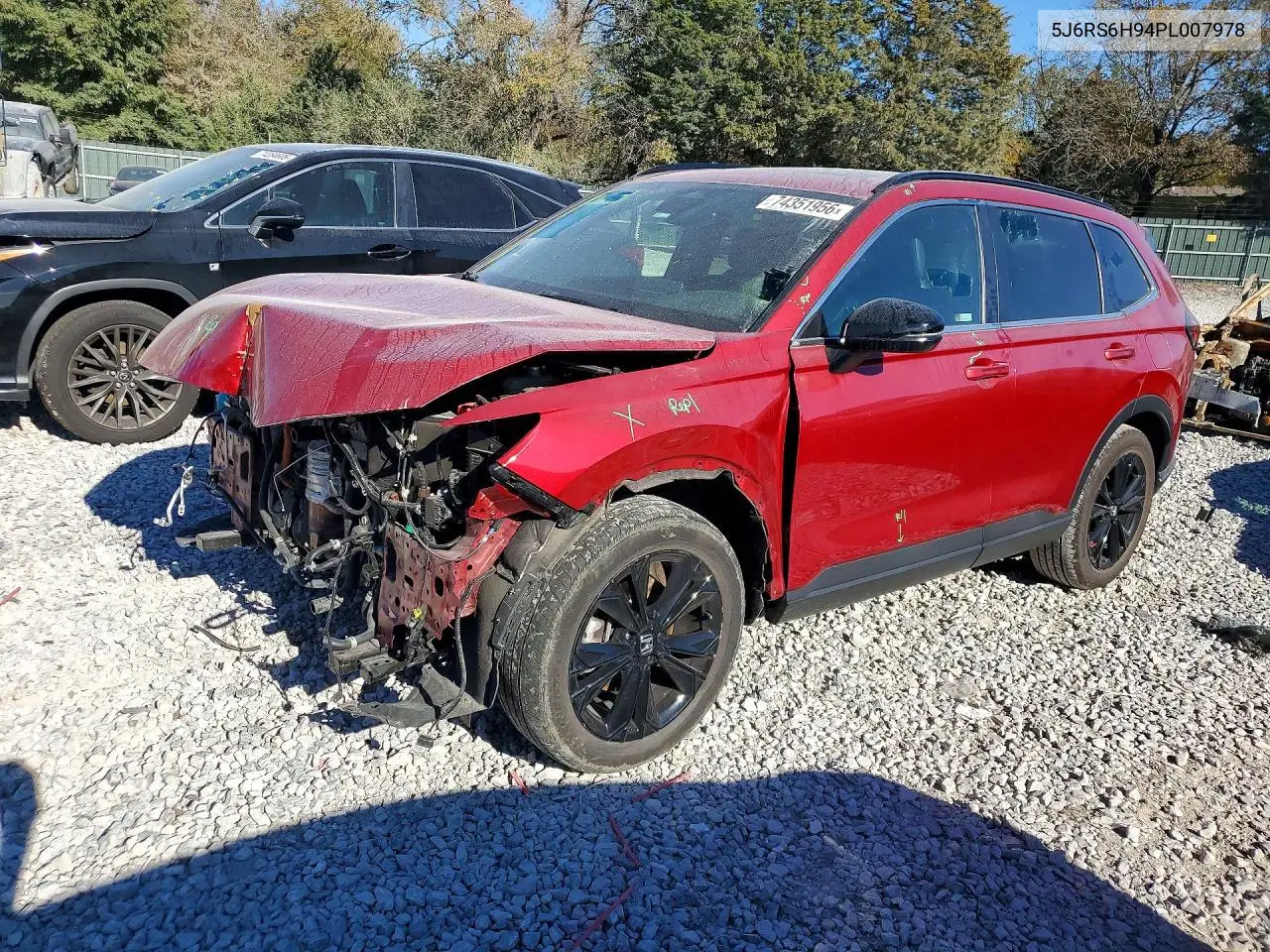 HONDA CR-V 2023, VIN 5J6RS6H94PL007978