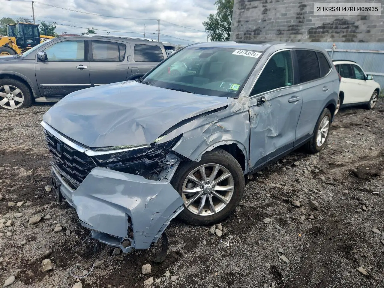 HONDA CR-V 2024, VIN 2HKRS4H47RH405935