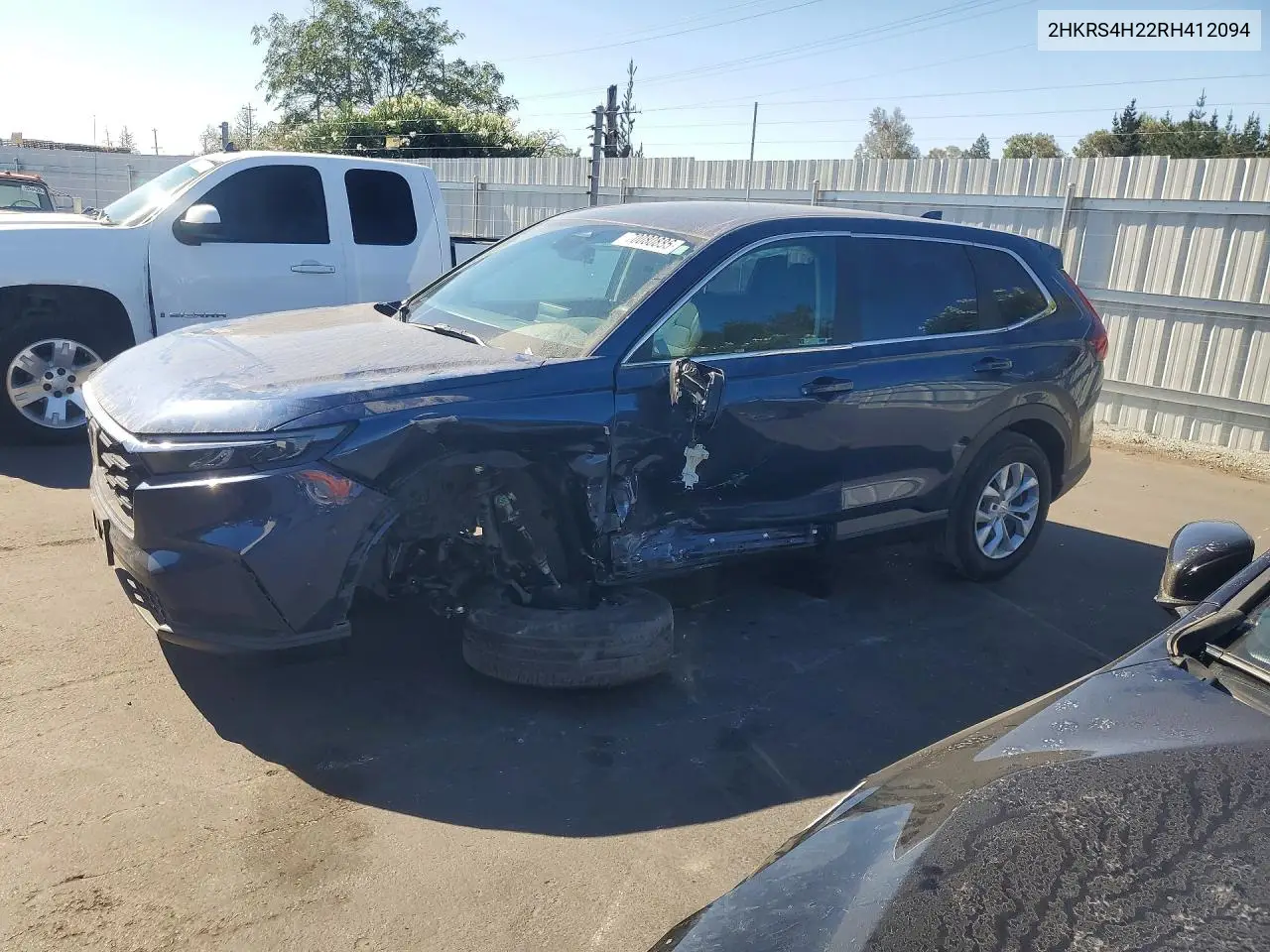HONDA CR-V 2024, VIN 2HKRS4H22RH412094