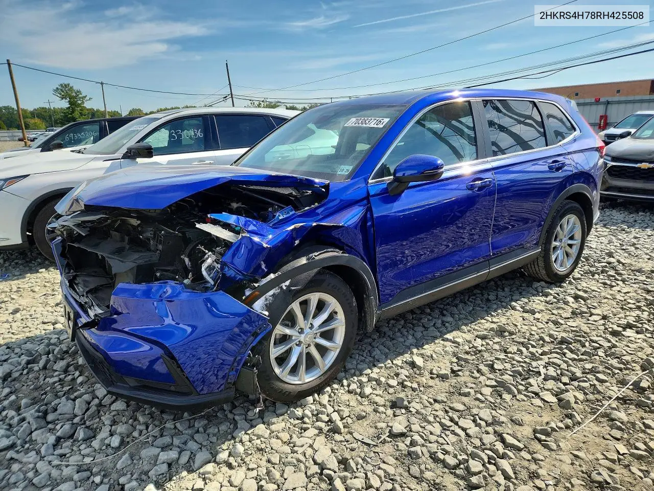HONDA CR-V 2024, VIN 2HKRS4H78RH425508