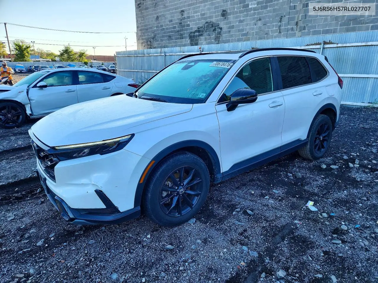 HONDA CR-V 2024, VIN 5J6RS6H57RL027707