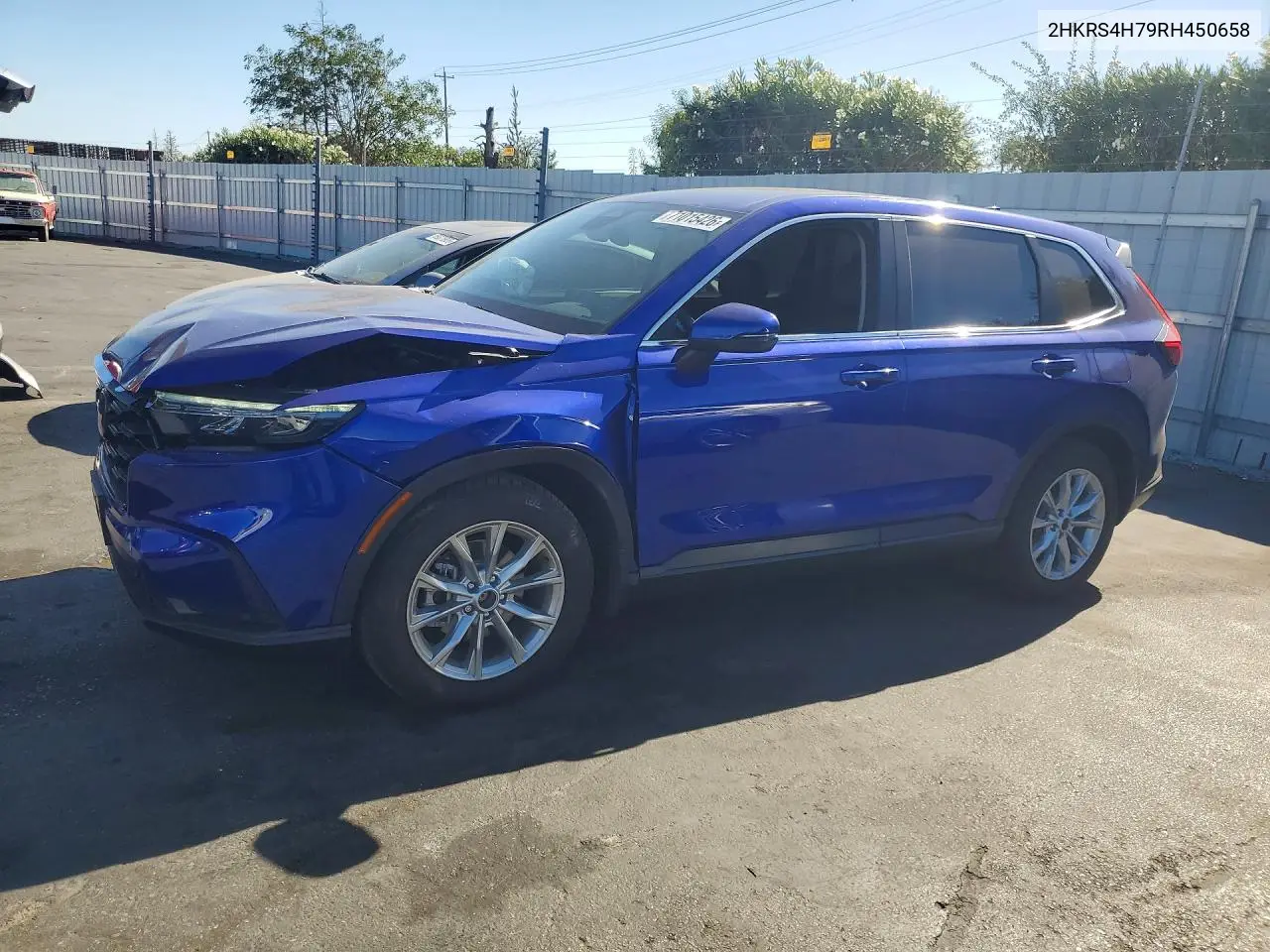 HONDA CR-V 2024, VIN 2HKRS4H79RH450658