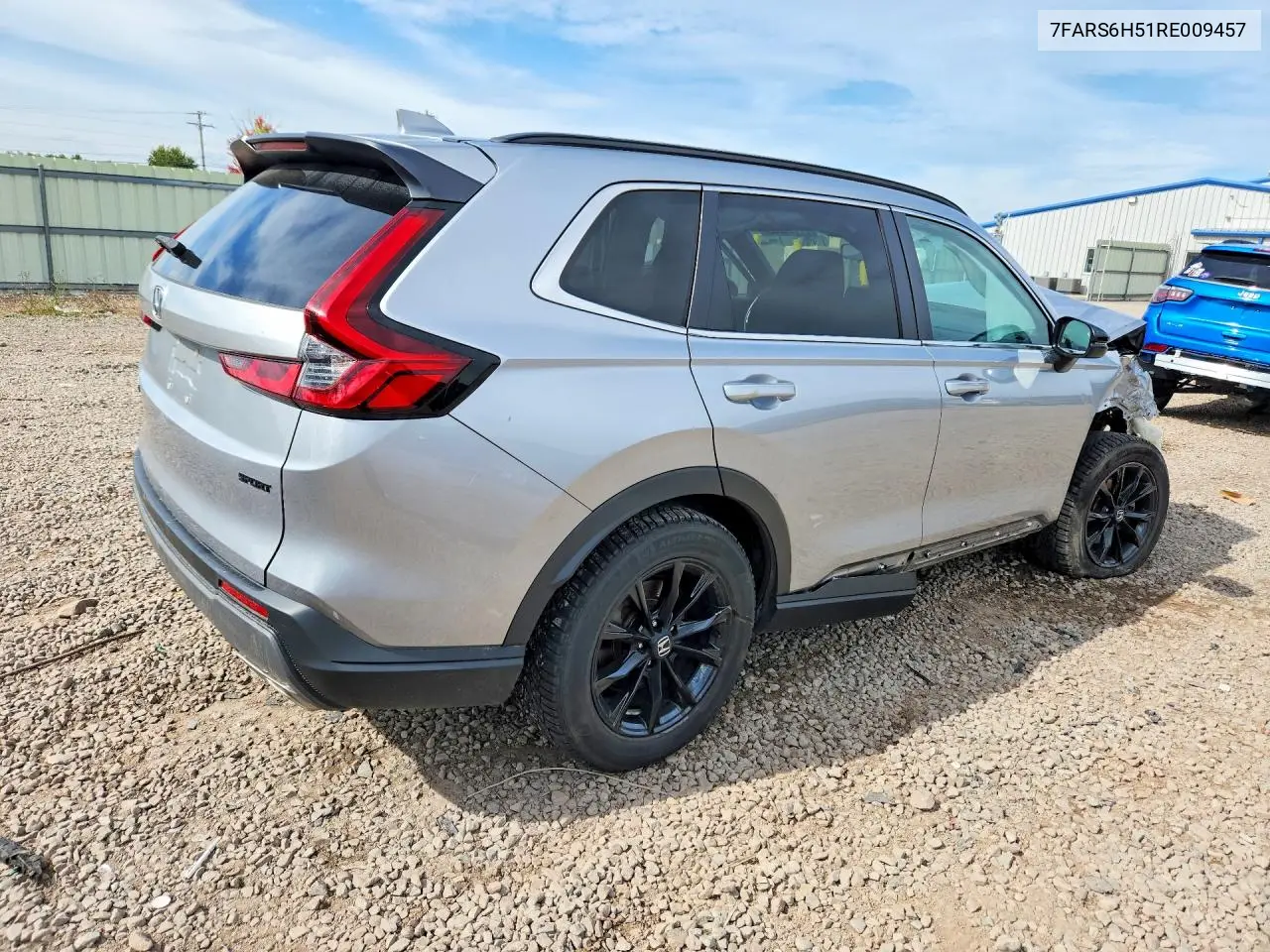 2024 HONDA CR-V VIN 7FARS6H51RE009457 — фото 3