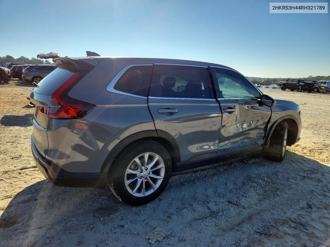 2024 HONDA CR-V VIN 2HKRS3H44RH321789 — фото 3