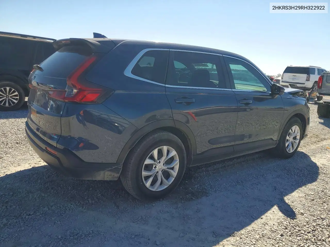 2024 HONDA CR-V VIN 2HKRS3H29RH322922 — фото 3
