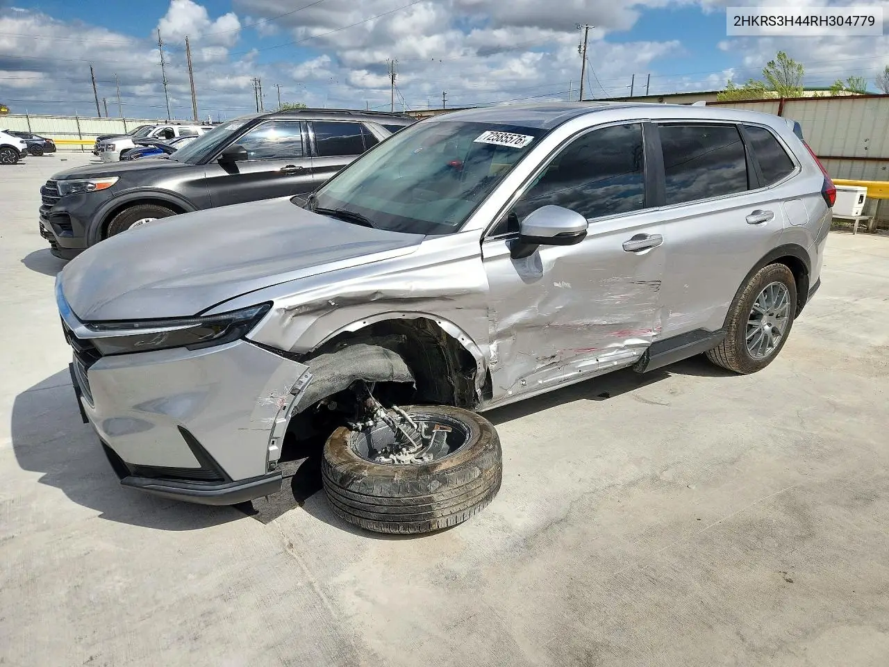HONDA CR-V 2024, VIN 2HKRS3H44RH304779