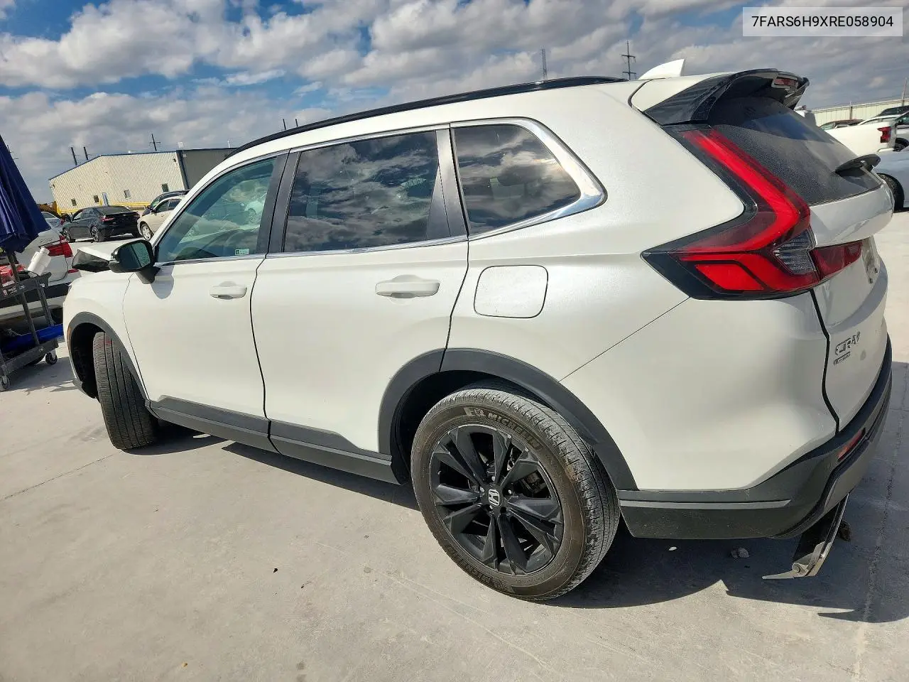 2024 HONDA CR-V VIN 7FARS6H9XRE058904 — фото 2