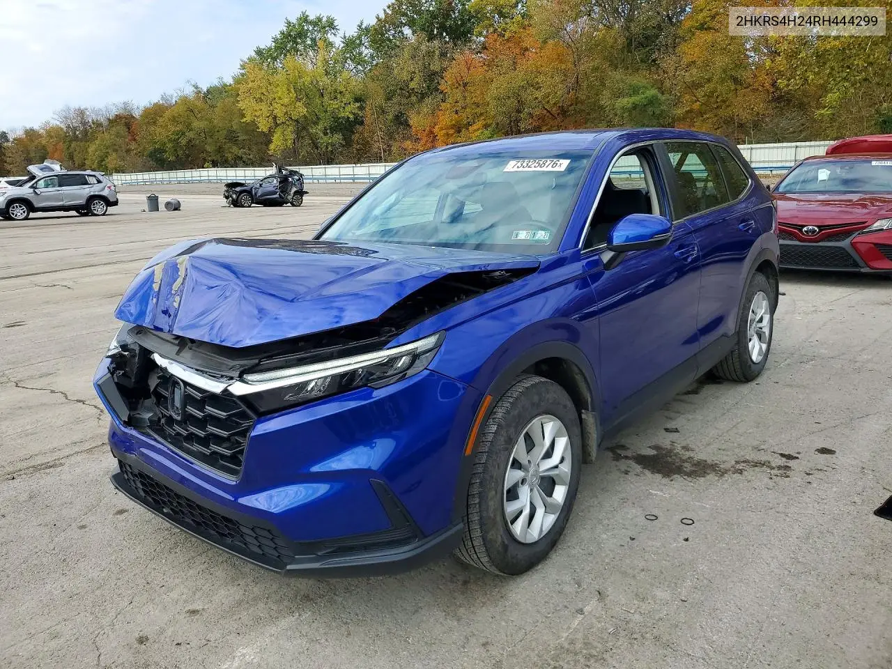 HONDA CR-V 2024, VIN 2HKRS4H24RH444299