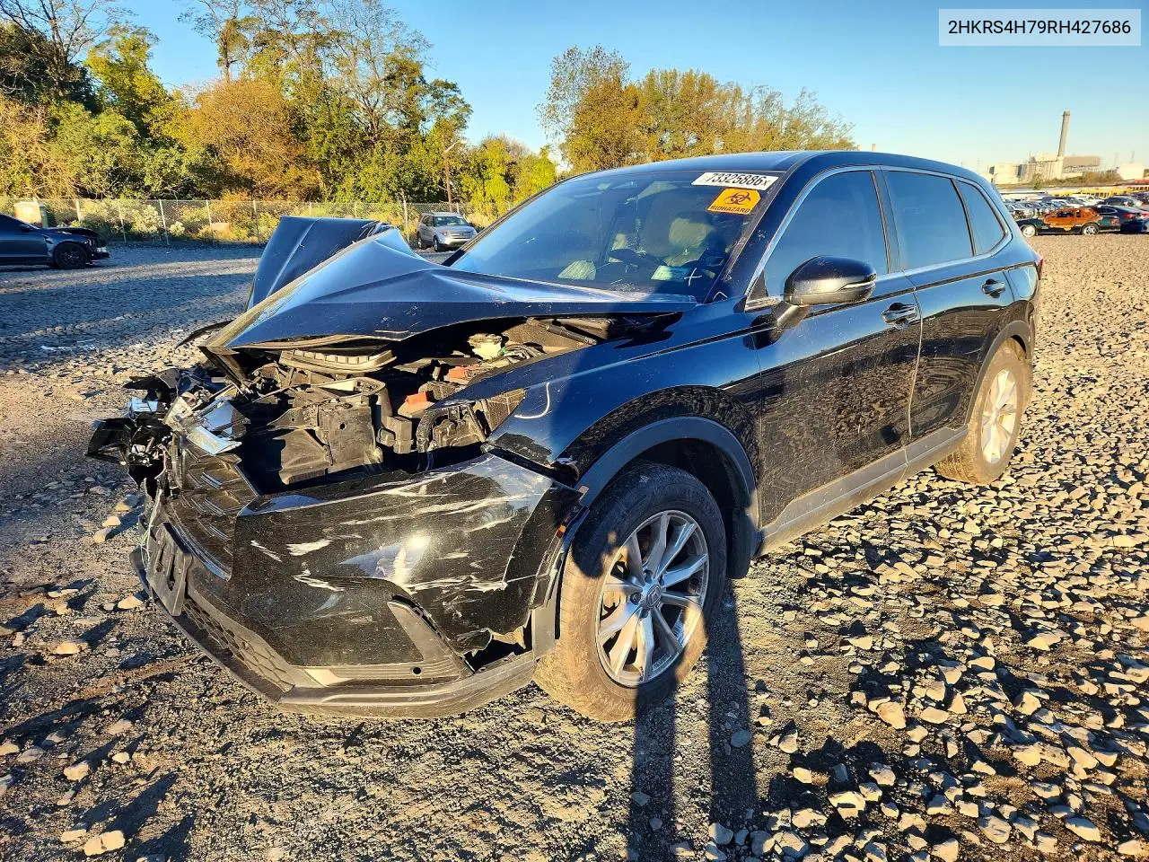 HONDA CR-V 2024, VIN 2HKRS4H79RH427686