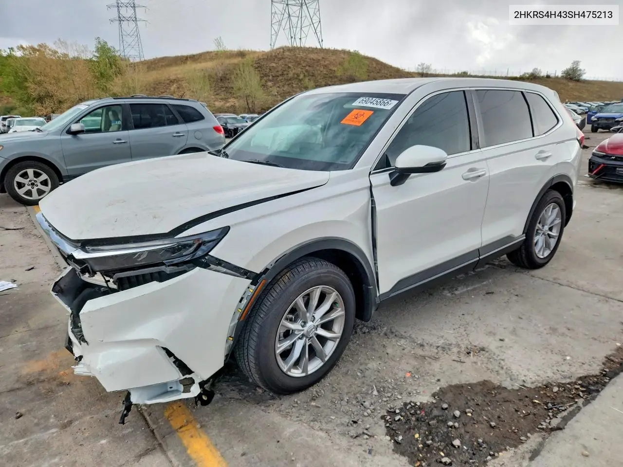 HONDA CR-V 2025, VIN 2HKRS4H43SH475213