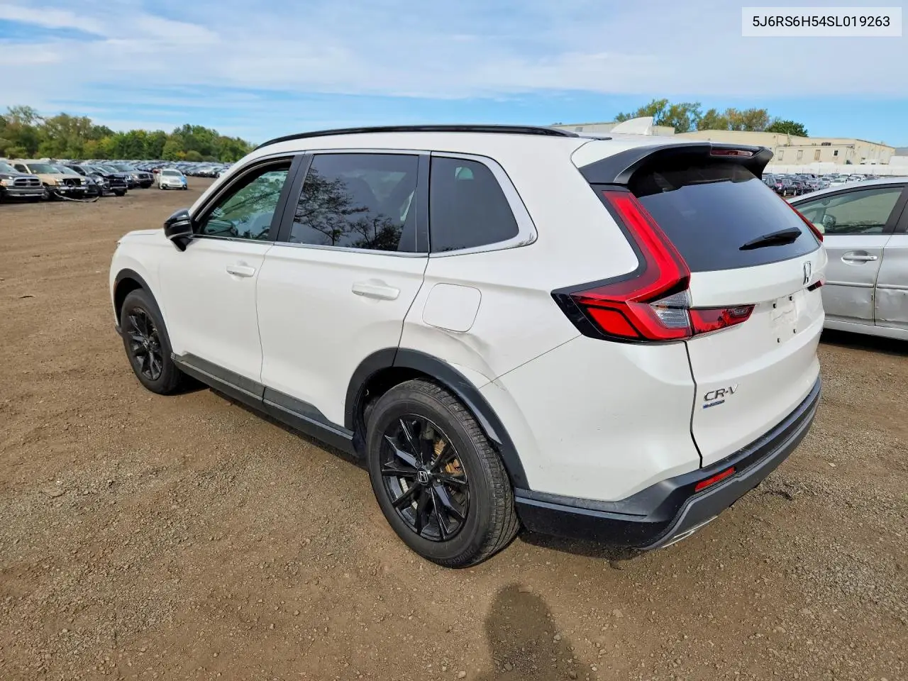 2025 HONDA CR-V VIN 5J6RS6H54SL019263 — фото 2