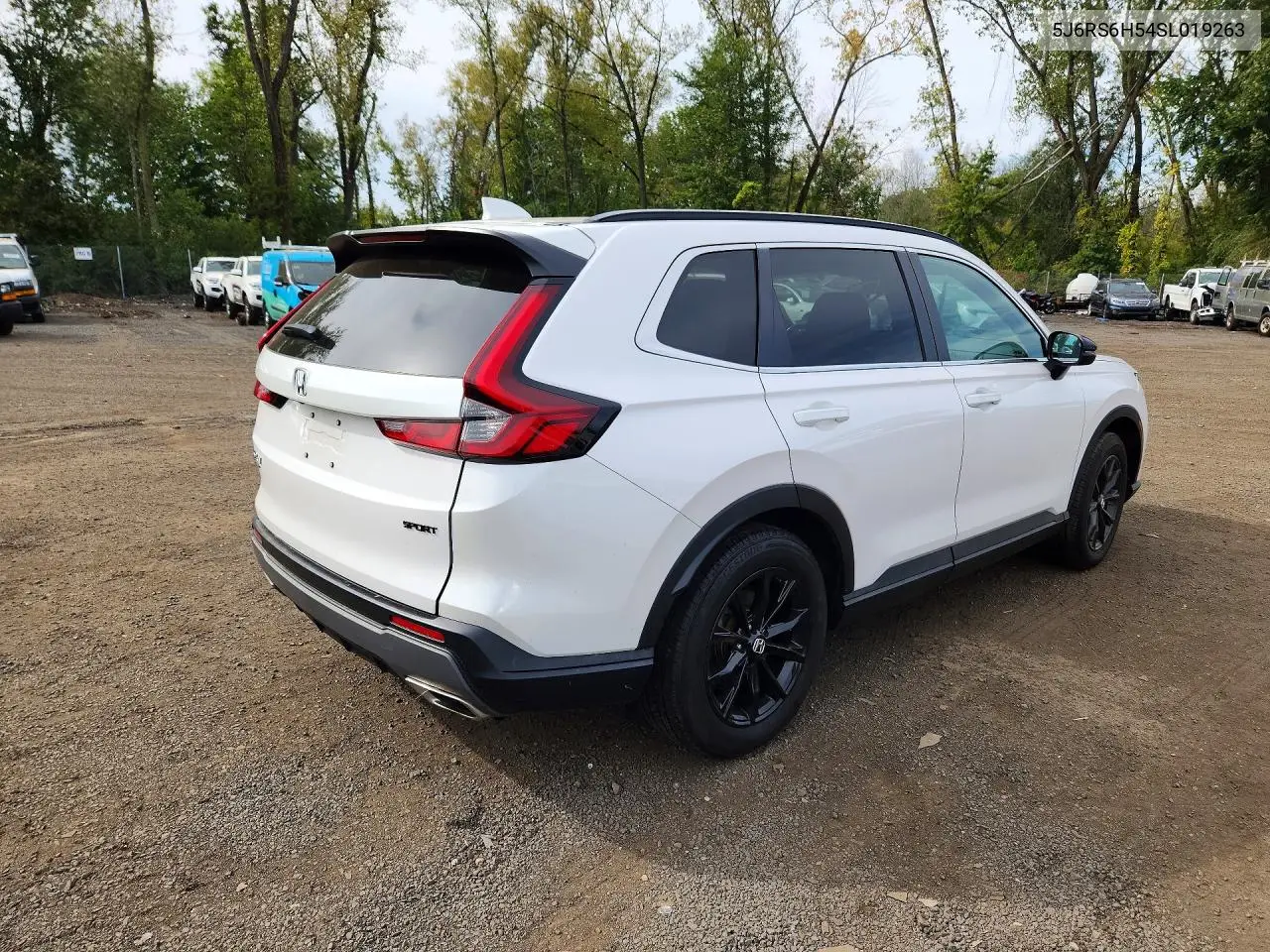 2025 HONDA CR-V VIN 5J6RS6H54SL019263 — фото 3