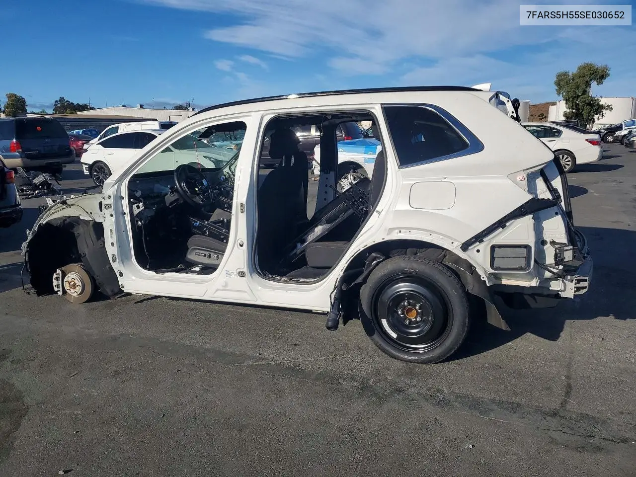 2025 HONDA CR-V VIN 7FARS5H55SE030652 — фото 2