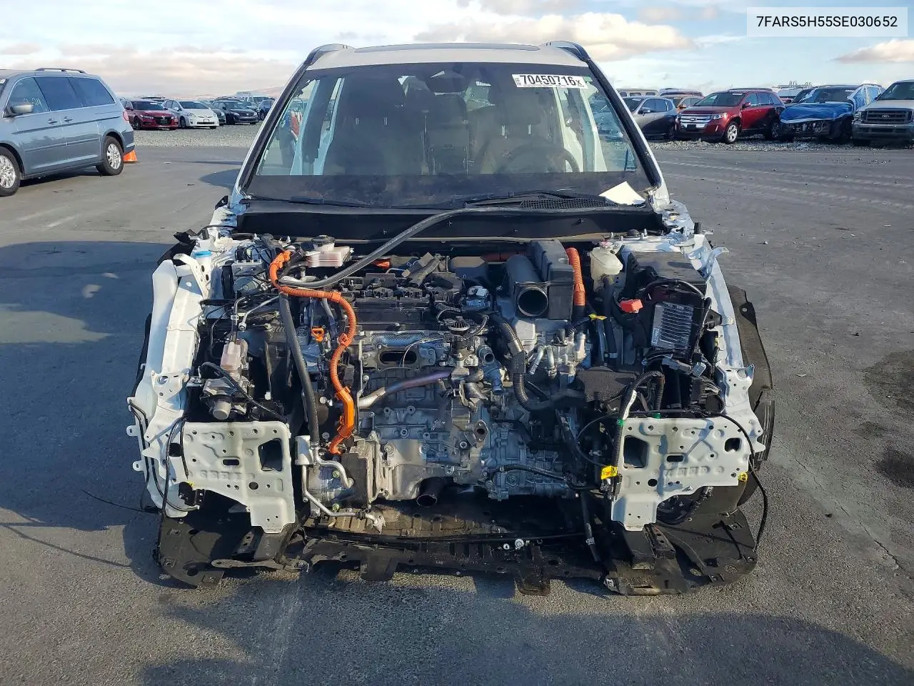 2025 HONDA CR-V VIN 7FARS5H55SE030652 — фото 5