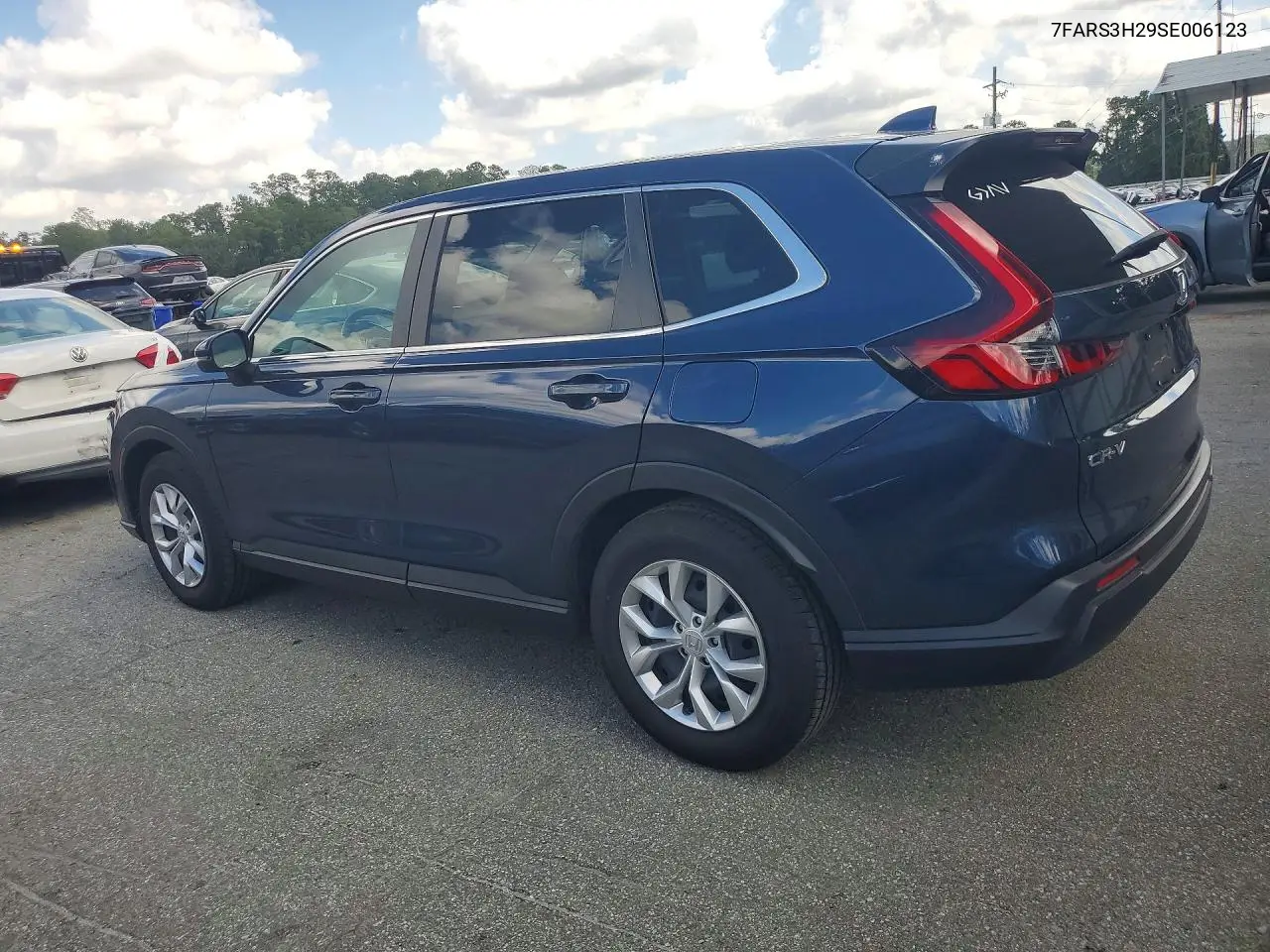 2025 HONDA CR-V VIN 7FARS3H29SE006123 — фото 2