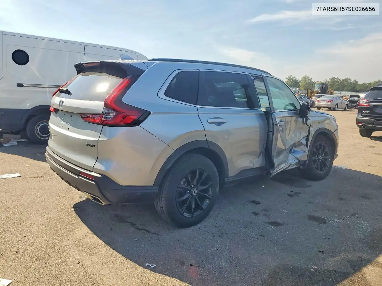 2025 HONDA CR-V VIN 7FARS6H57SE026656 — фото 3