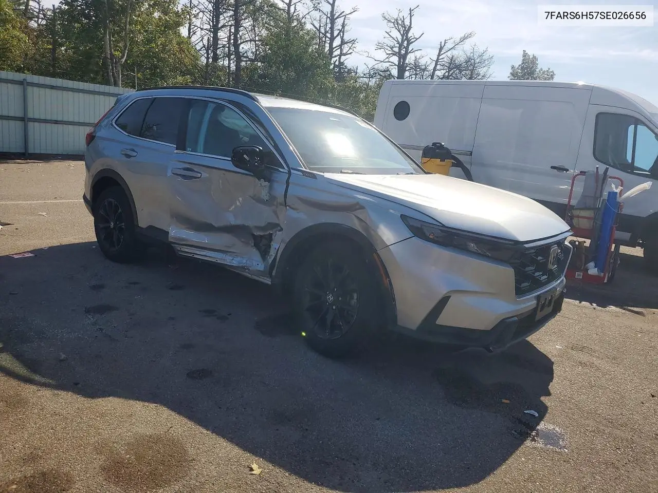 2025 HONDA CR-V VIN 7FARS6H57SE026656 — фото 4