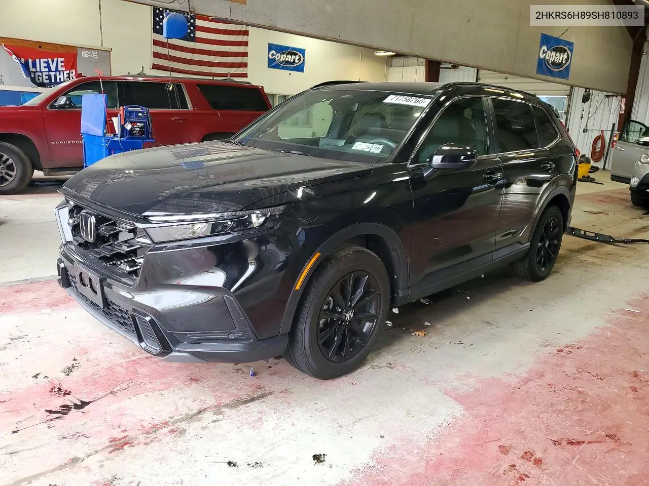 HONDA CR-V 2025, VIN 2HKRS6H89SH810893