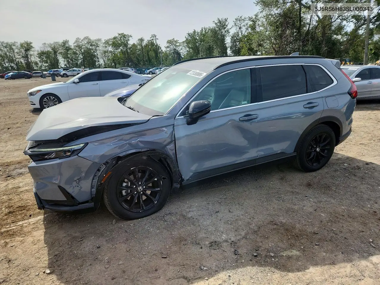 HONDA CR-V 2025, VIN 5J6RS6H83SL000343