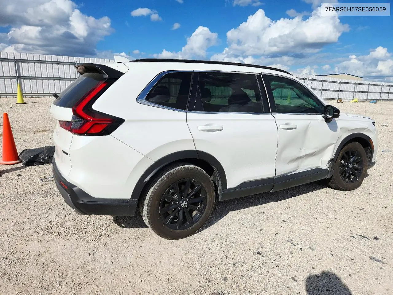 2025 HONDA CR-V VIN 7FARS6H57SE056059 — фото 3