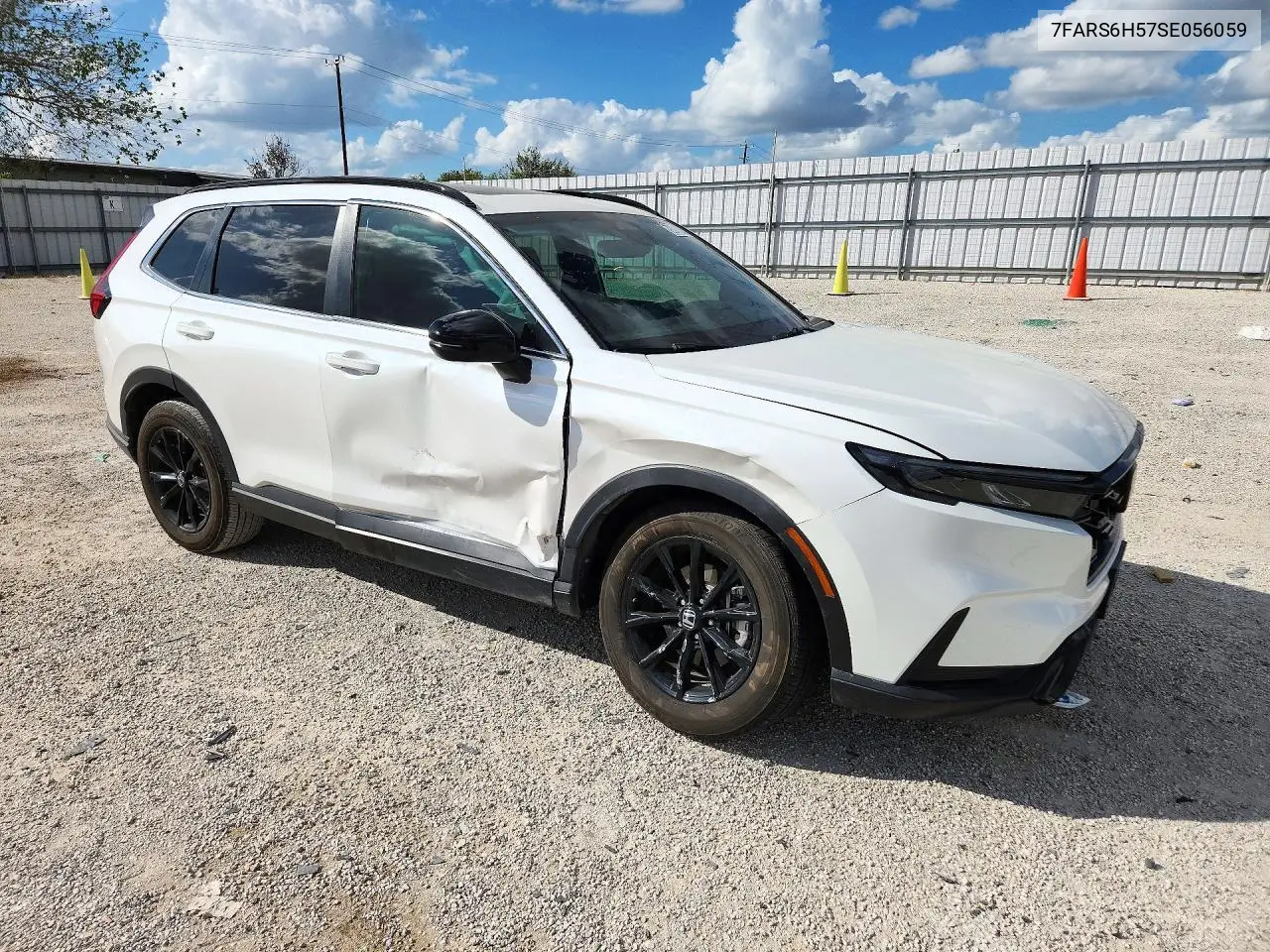 2025 HONDA CR-V VIN 7FARS6H57SE056059 — фото 4