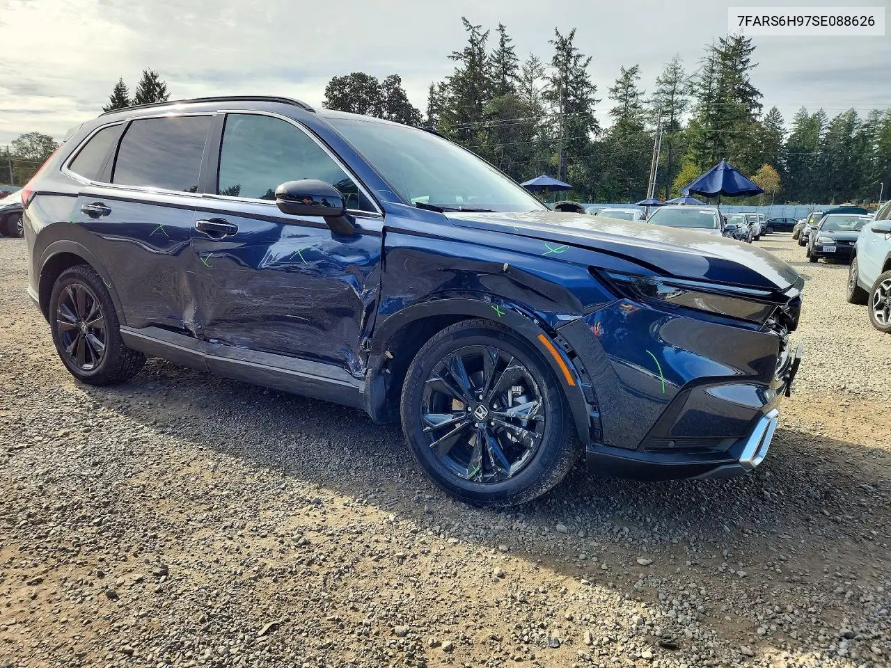 2025 HONDA CR-V VIN 7FARS6H97SE088626 — фото 4