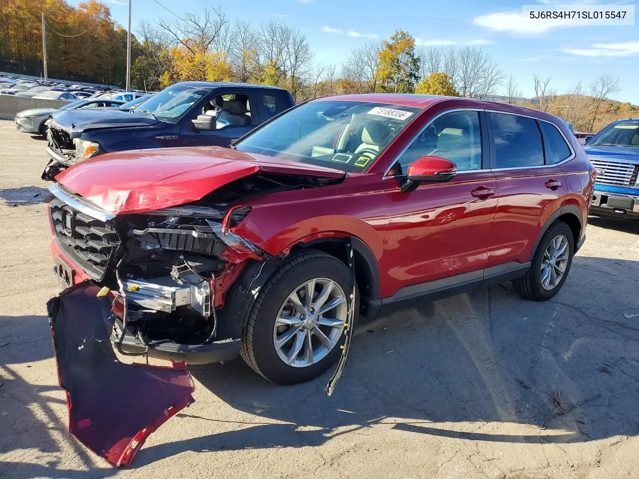 HONDA CR-V 2025, VIN 5J6RS4H71SL015547