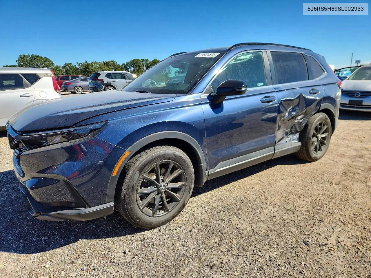 HONDA CR-V 2025, VIN 5J6RS5H89SL002933