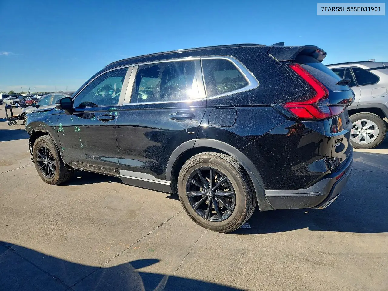 2025 HONDA CR-V VIN 7FARS5H55SE031901 — фото 2