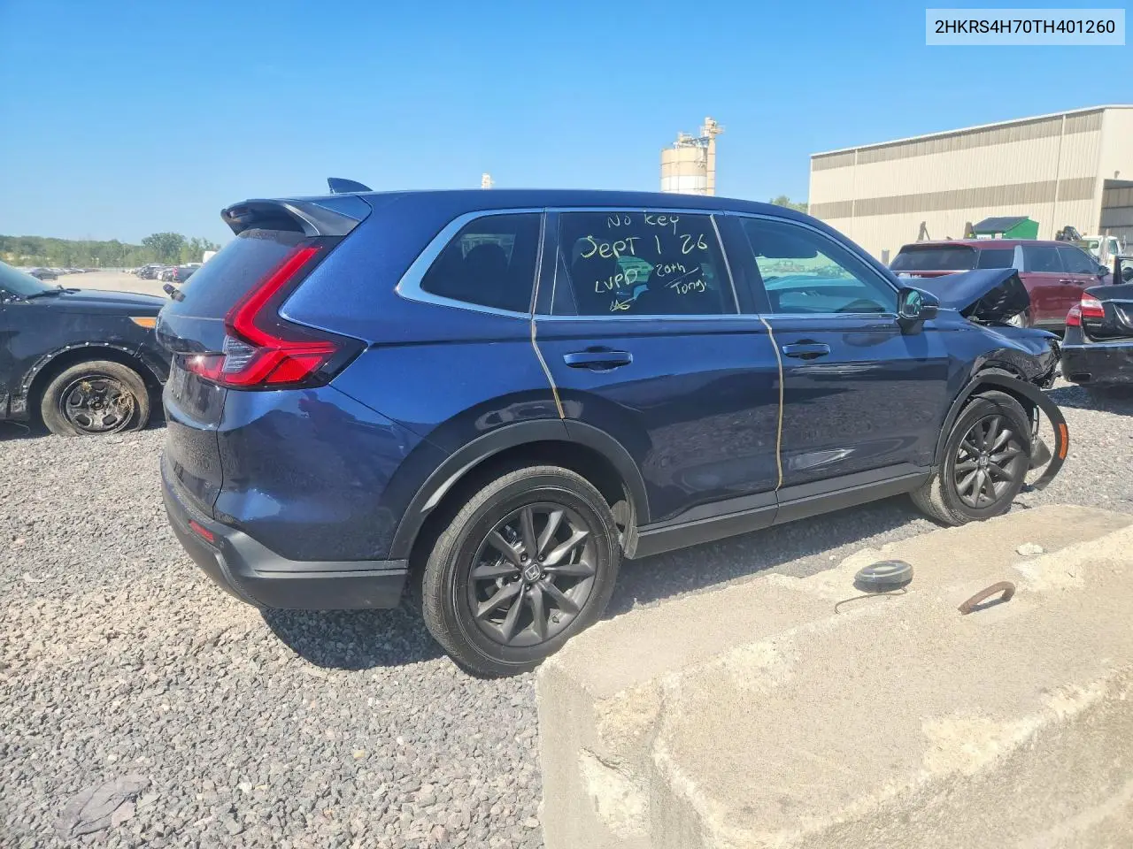 2026 HONDA CR-V VIN 2HKRS4H70TH401260 — фото 3