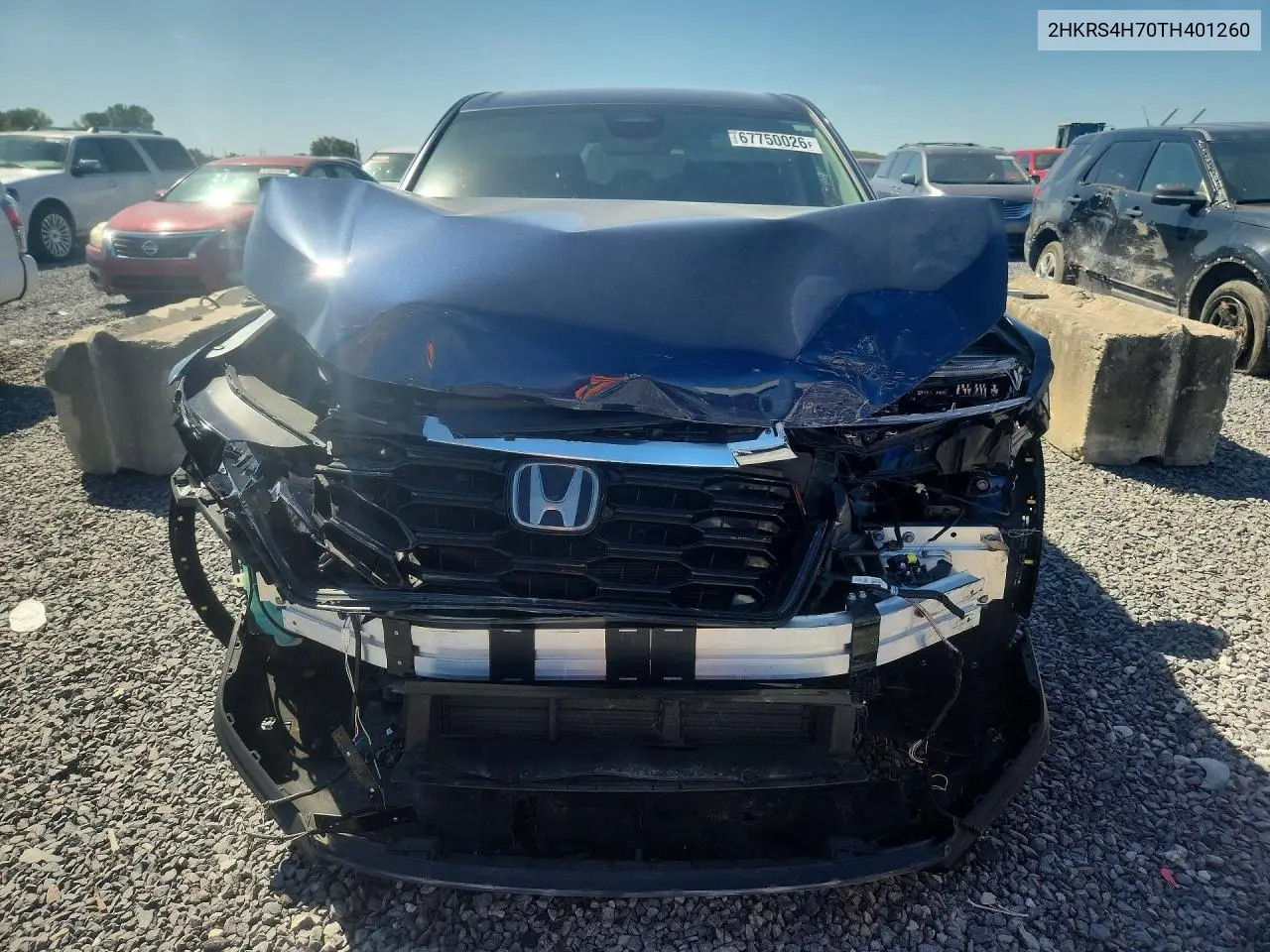 2026 HONDA CR-V VIN 2HKRS4H70TH401260 — фото 5