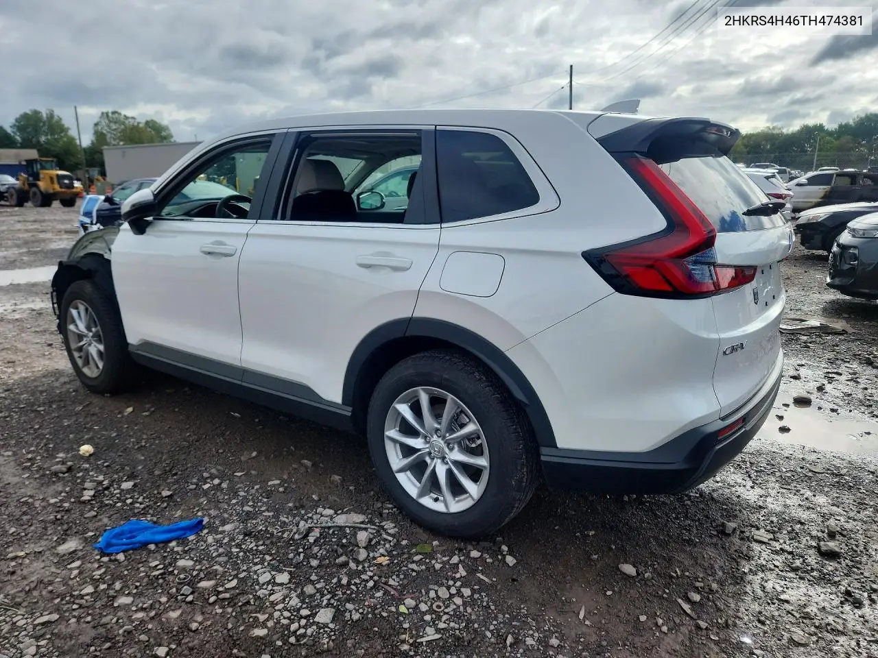 2026 HONDA CR-V VIN 2HKRS4H46TH474381 — фото 2