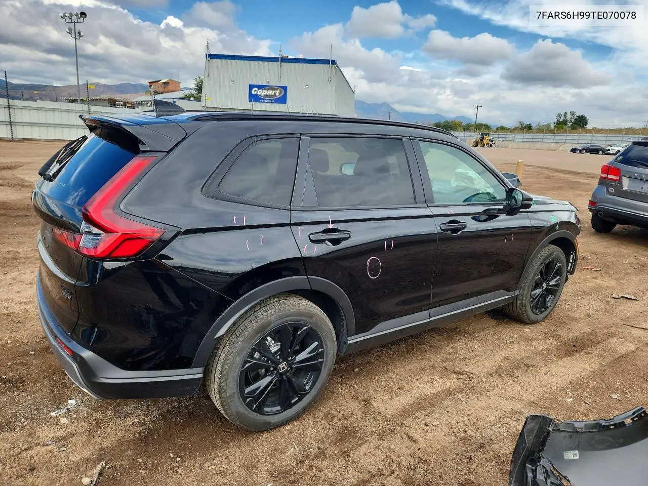 2026 HONDA CR-V VIN 7FARS6H99TE070078 — фото 3