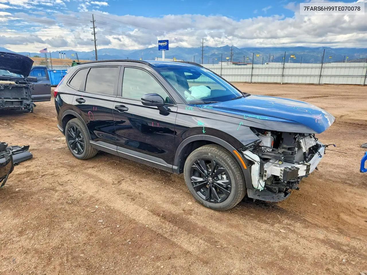 2026 HONDA CR-V VIN 7FARS6H99TE070078 — фото 4