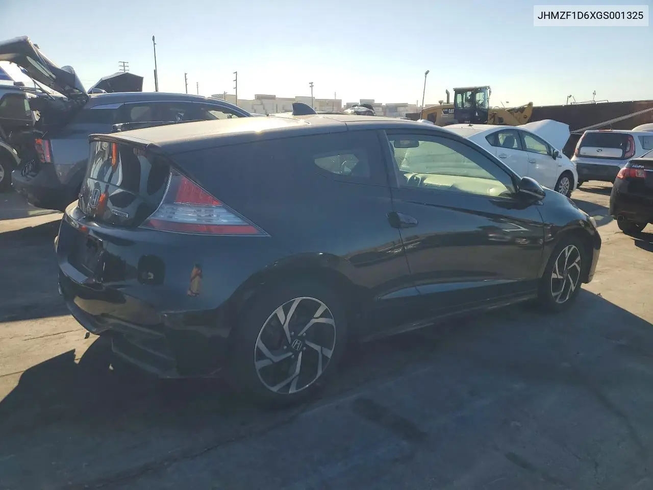 2016 HONDA CR-Z VIN JHMZF1D6XGS001325 — фото 3