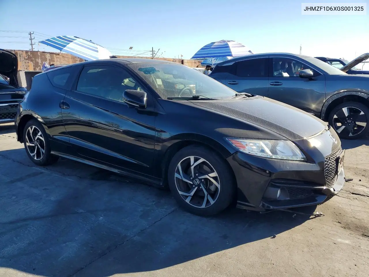 2016 HONDA CR-Z VIN JHMZF1D6XGS001325 — фото 4