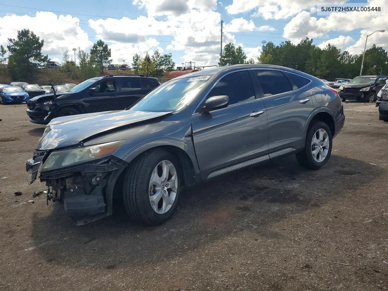 HONDA CROSSTOUR 2010, VIN 5J6TF2H5XAL005448