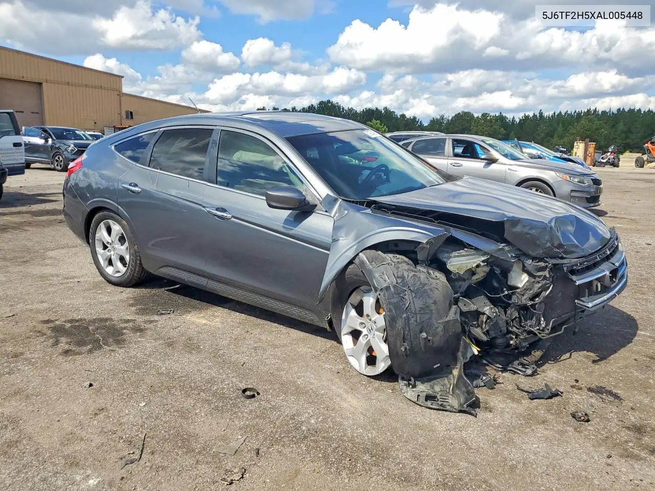 2010 HONDA CROSSTOUR VIN 5J6TF2H5XAL005448 — фото 4