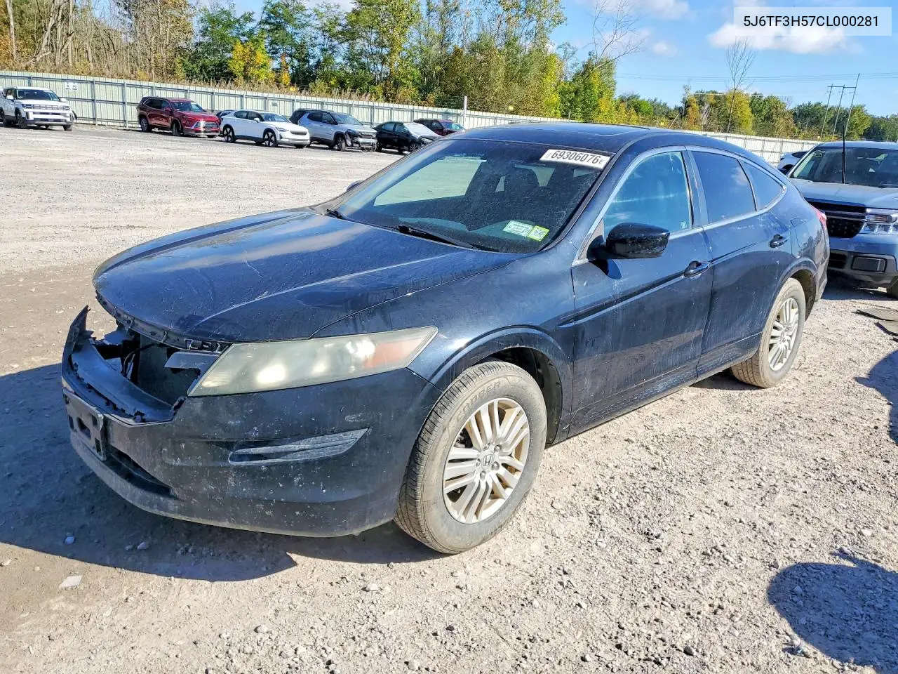 HONDA CROSSTOUR 2012, VIN 5J6TF3H57CL000281