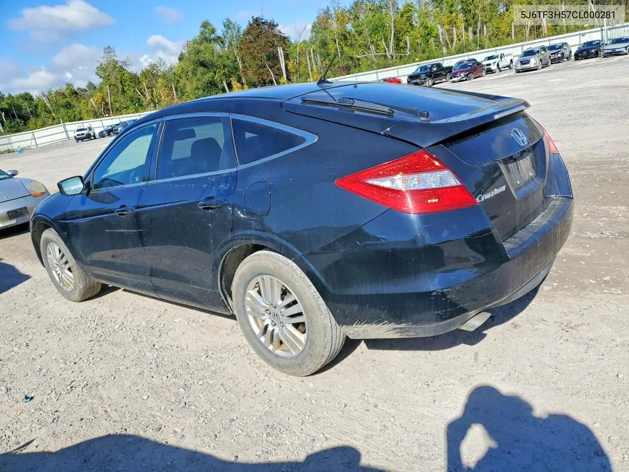2012 HONDA CROSSTOUR VIN 5J6TF3H57CL000281 — фото 2