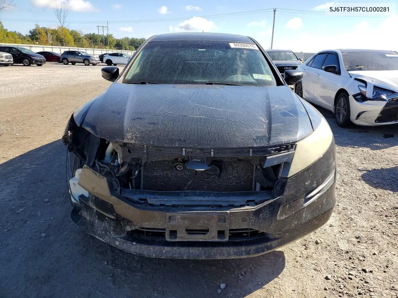 2012 HONDA CROSSTOUR VIN 5J6TF3H57CL000281 — фото 5