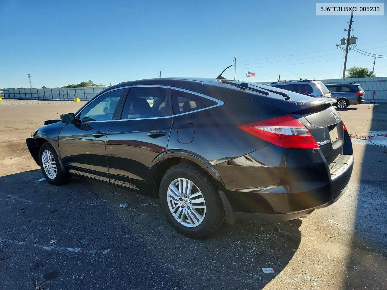 2012 HONDA CROSSTOUR VIN 5J6TF3H5XCL005233 — фото 2