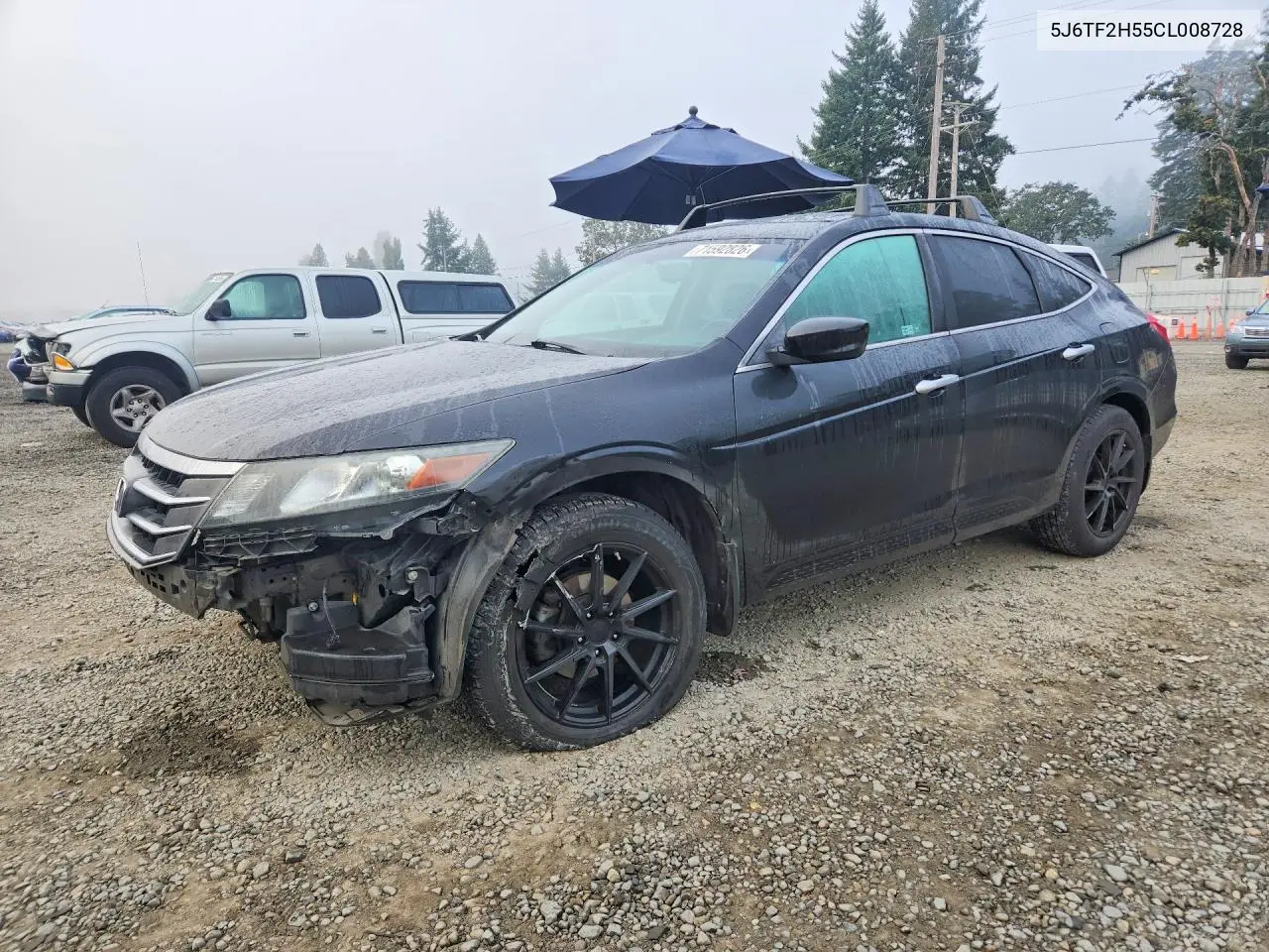 HONDA CROSSTOUR 2012, VIN 5J6TF2H55CL008728