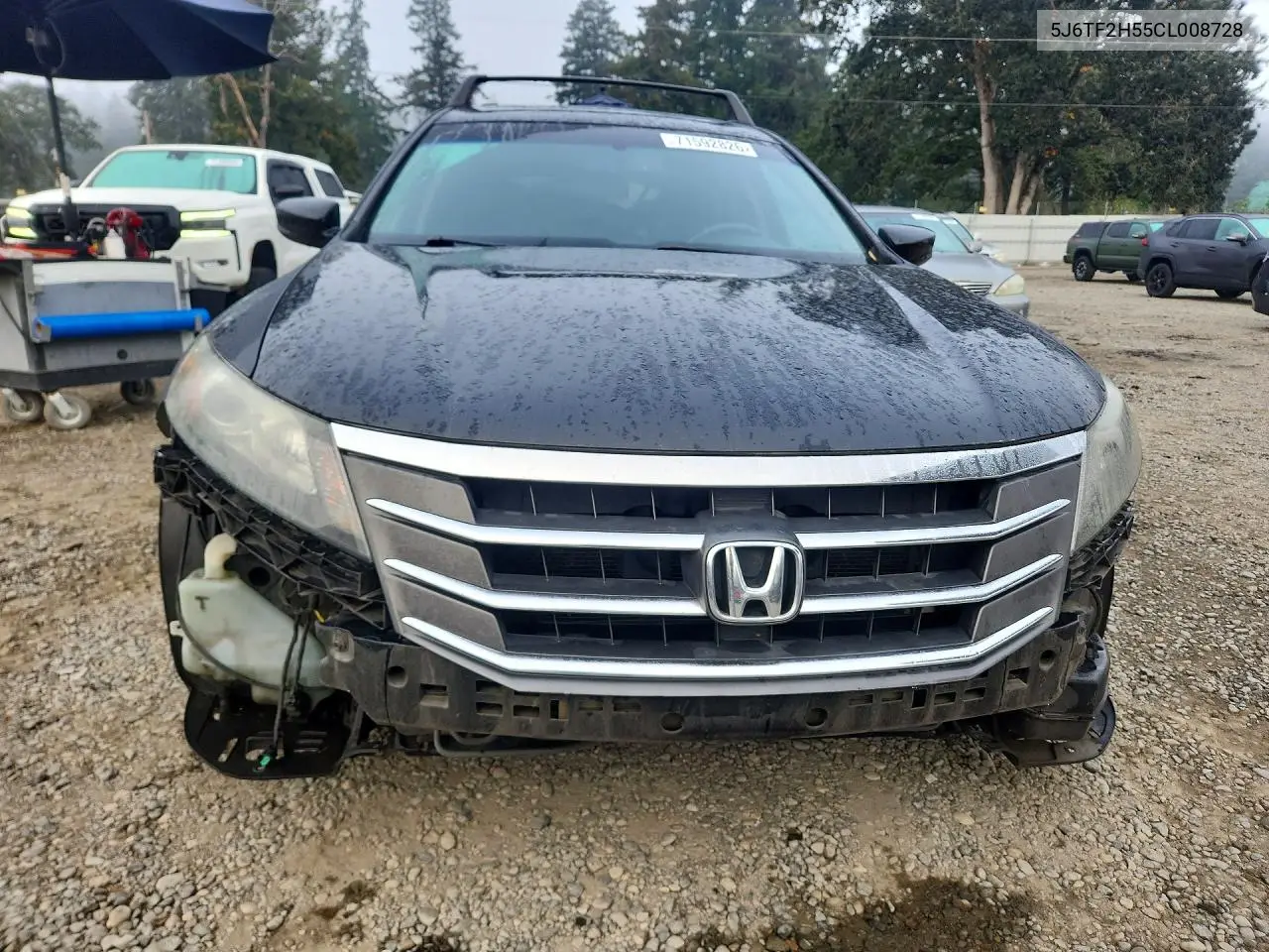 2012 HONDA CROSSTOUR VIN 5J6TF2H55CL008728 — фото 5
