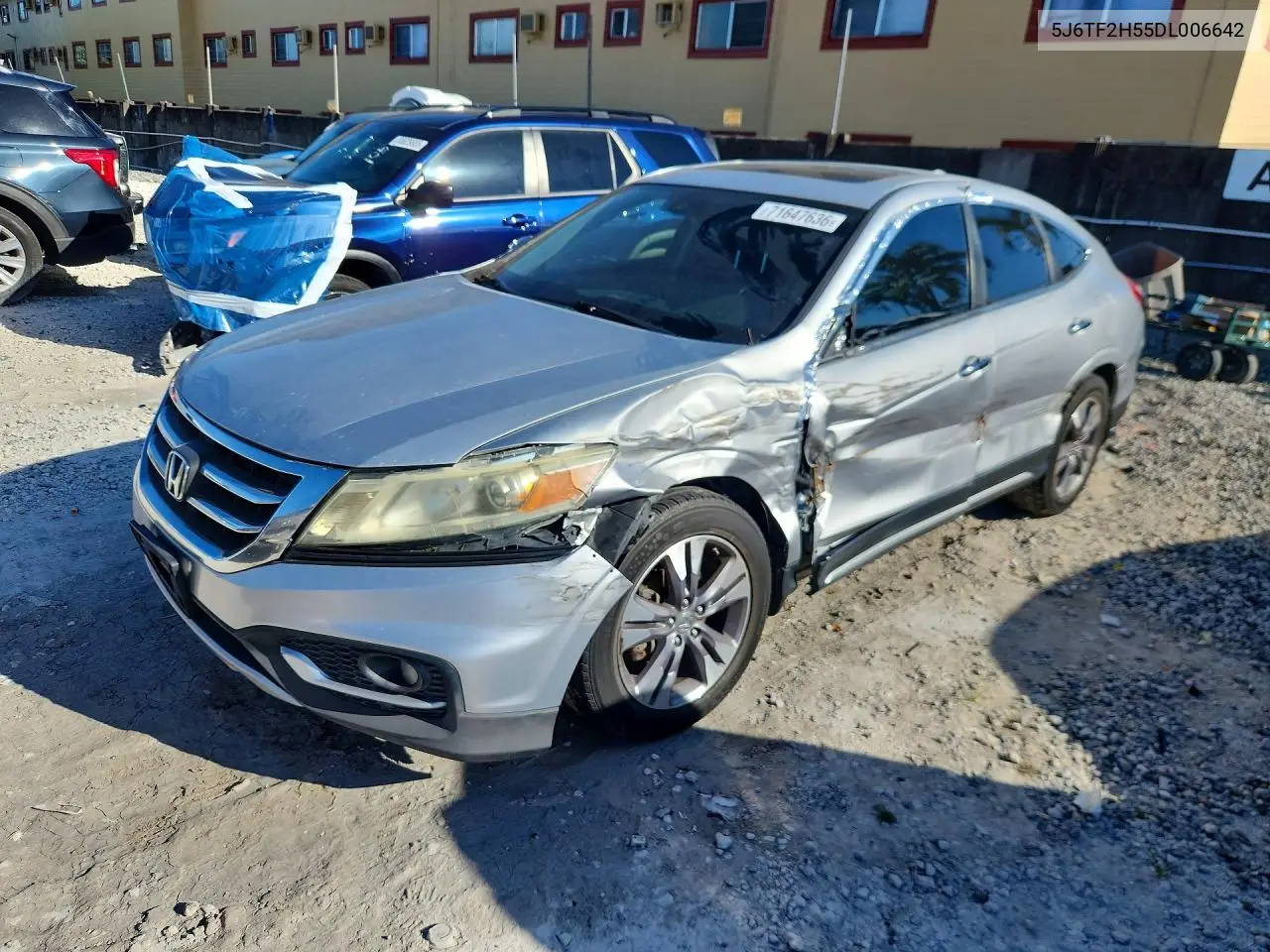 HONDA CROSSTOUR 2013, VIN 5J6TF2H55DL006642