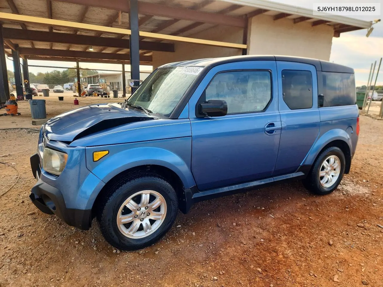 HONDA ELEMENT 2008, VIN 5J6YH18798L012025