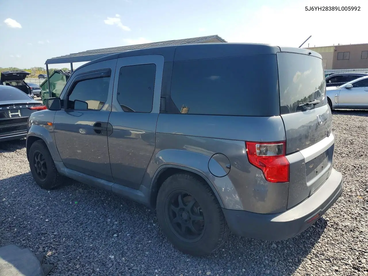2009 HONDA ELEMENT VIN 5J6YH28389L005992 — фото 2