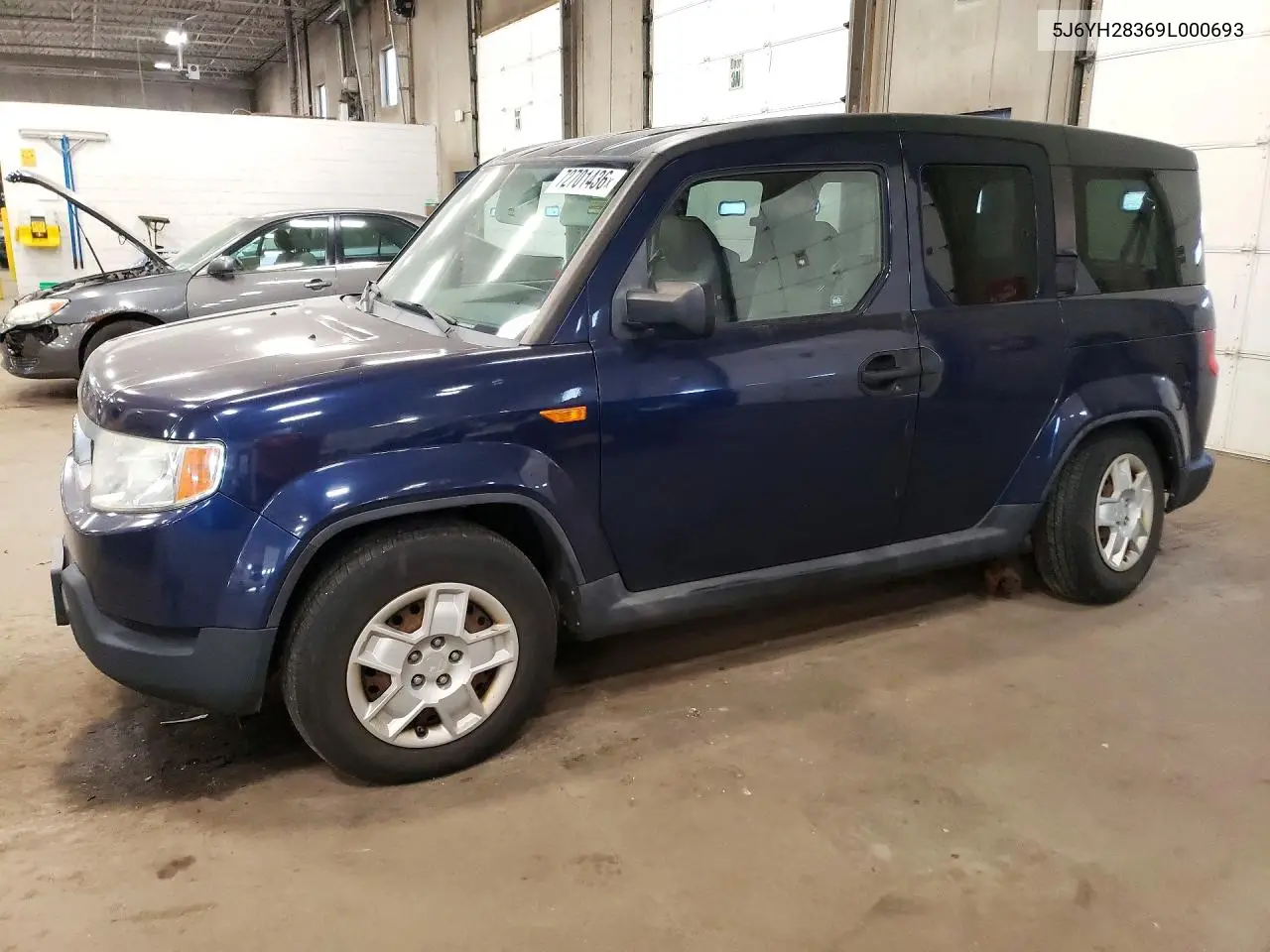 HONDA ELEMENT 2009, VIN 5J6YH28369L000693