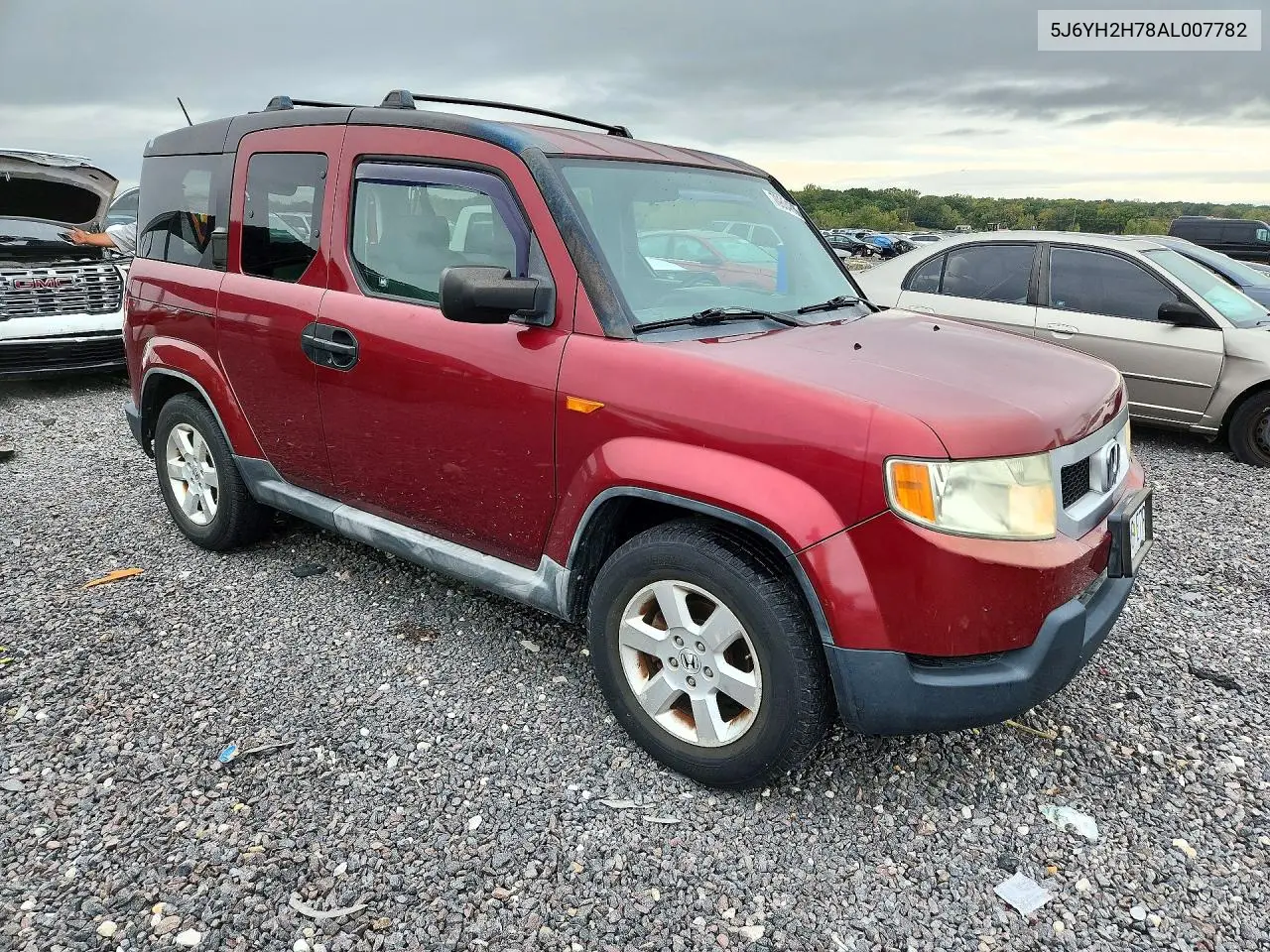 2010 HONDA ELEMENT VIN 5J6YH2H78AL007782 — фото 4