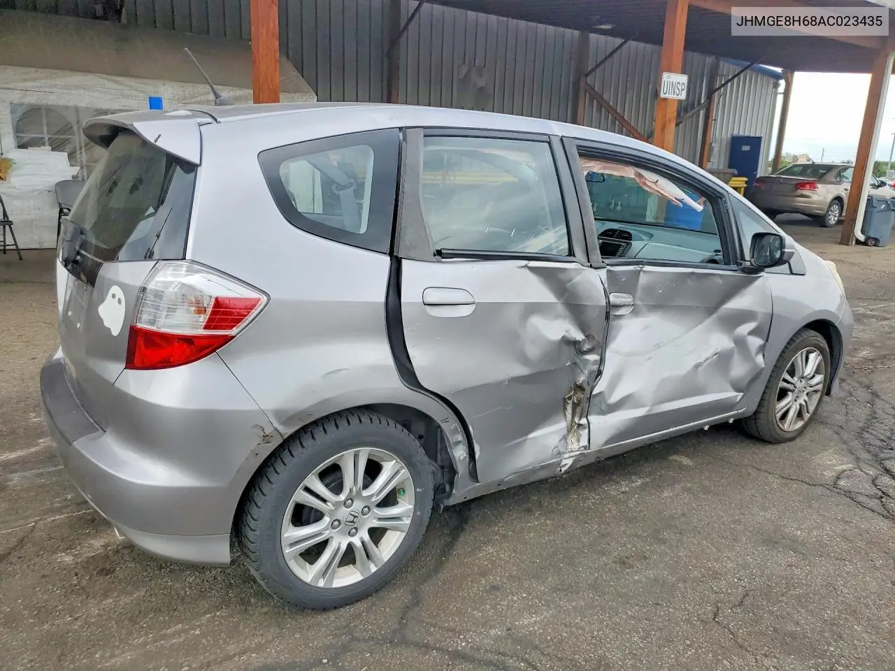 2010 HONDA FIT VIN JHMGE8H68AC023435 — фото 3